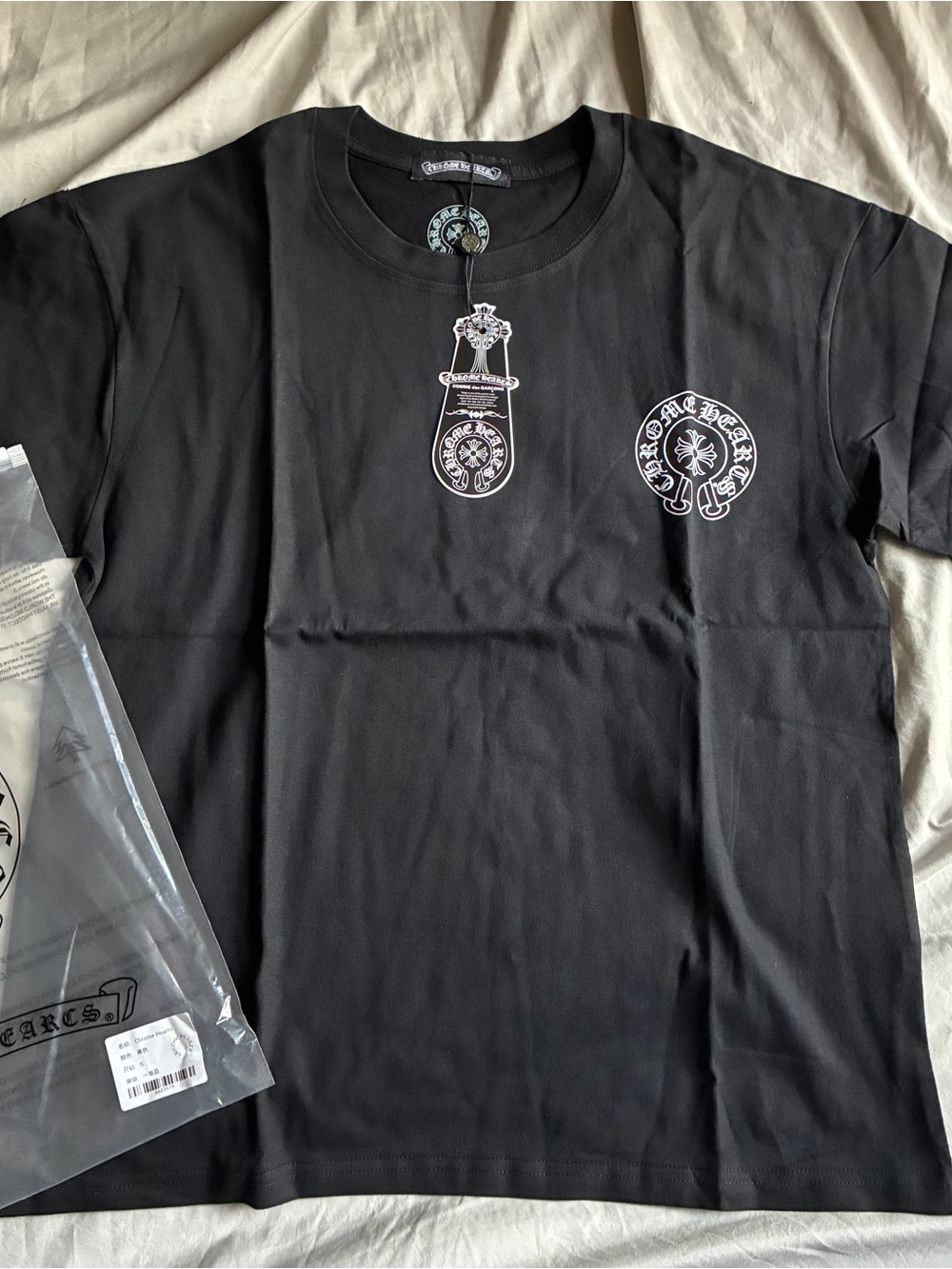 Chrome Hearts men’s Black Graphic Logo Tee